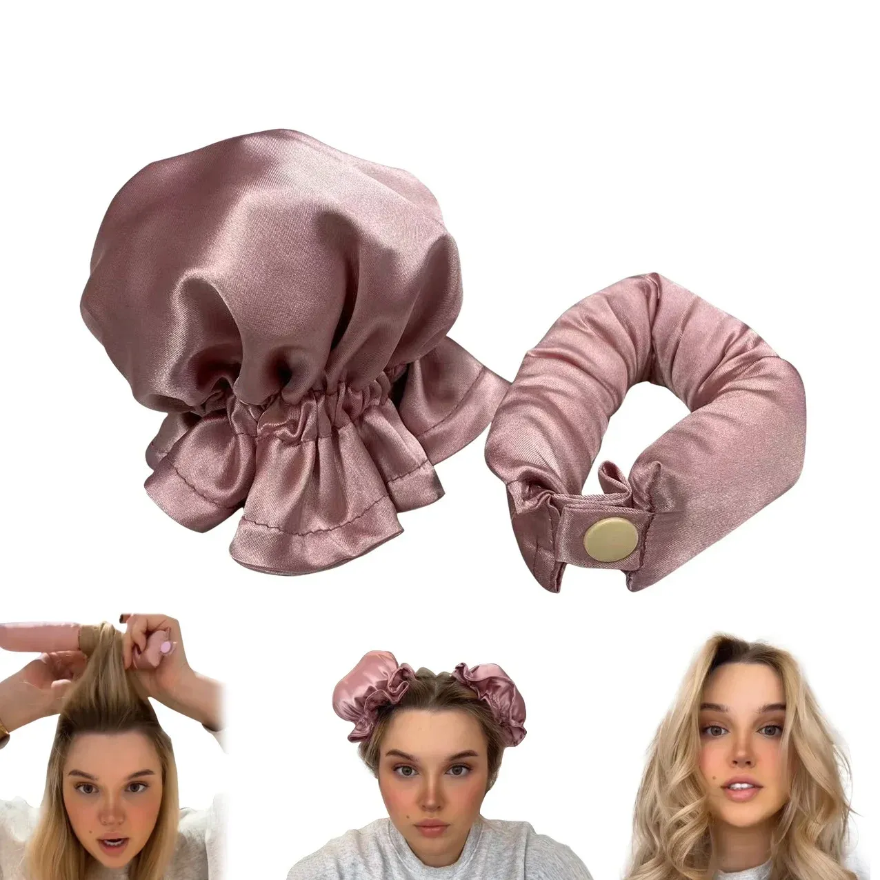 🔥Hot Sale 🔥 Satin Heatless Curling Set